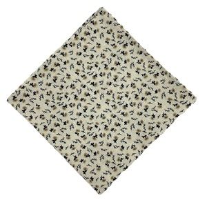 Wheat Rustic Style Floral Pocket Square